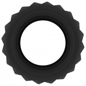 Черное эрекционное кольцо SONO №40